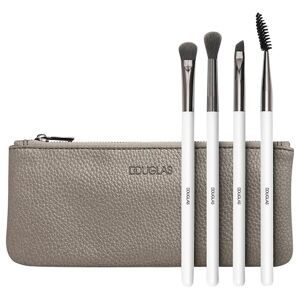 Douglas Collection Douglas Accessoires Zubehör Eyes Make-up Brush Set All-Over Eyeshadow Brush No. 200 + Eyeshadow Blender Brush No. 201 + Brow Definer Brush No. 220 + Brow Brush No. 221