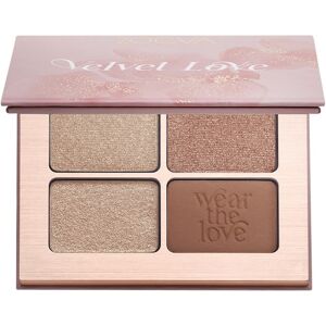 ZOEVA Augen Lidschatten Velvet Love Eyeshadow Quad Palette Dreamy Rose Golden Eyes