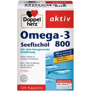 Doppelherz Gesundheit Herz-Kreislauf Omega-3 Seefischöl 800