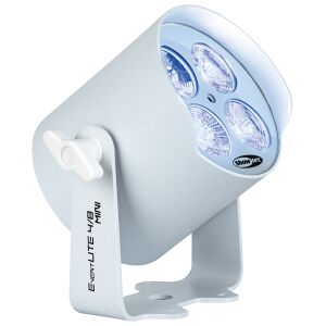 Showtec EventLITE 4/8 Mini Q6 Akku LED Outdoor Scheinwerfer, weiß