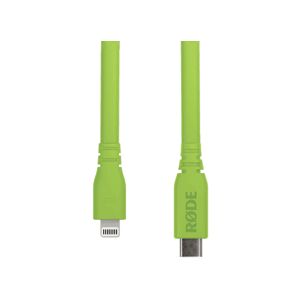 Rode SC19-G USB-Kabel, 1.5m, grün, USB C male / Lightning male