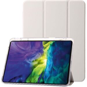 EIDERWOOD iPad Pro 11" (2025 / 2024) Tri-Fold Kunst Læder Cover m. Apple Pencil Holder - Grå