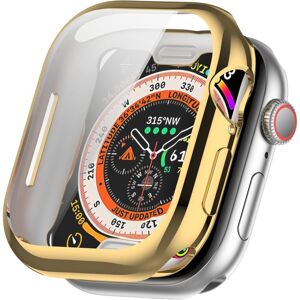 MOBILCOVERS.DK Apple Watch 11 / 10 (46mm) Fleksibelt Plast Cover m. Skærmbeskyttelse - Guld