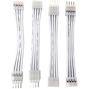 Light Solutions - Philips Hue Gradient LightStrip Kabel - 5cm - 4 Stk - Hvid
