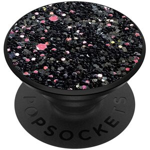 POPSOCKETS PopGrip Sparkle Black Aftageligt Greb m. Standerfunktion
