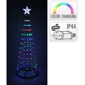 No-Name Lystræ M/sort Stativ Og Lyskæde H150 Cm 154 Led