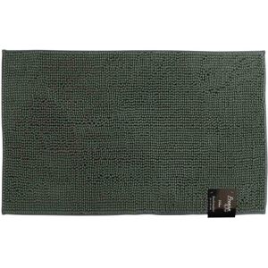 By Borg Bademåtte - 50x80cm - skridsikker bademåtte i grøn - Valmue - Premium