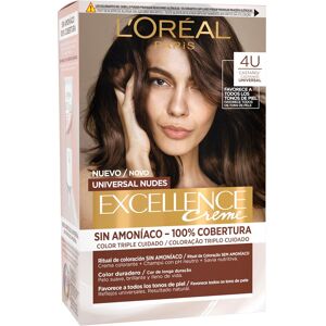 L'Oréal Paris Excellence Universal Nudes Permanent Color 1 un. 4U Universal Brown