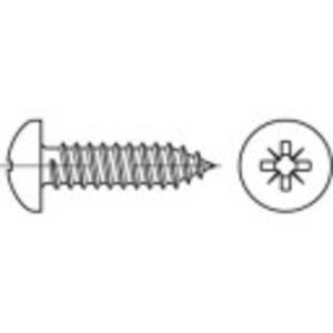 TOOLCRAFT TO-5377137 Linse kærvskruer 50 mm Krydskærv Philips Rustfrit stål A2 250 stk