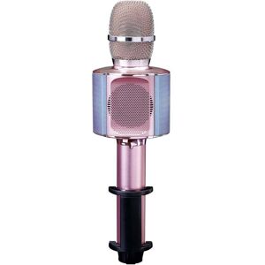 Lenco BMC-090PI Bluetooth® -højttalere AUX, Inkl. holder Pink