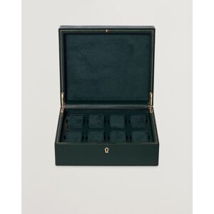 WOLF British Racing Green 8 Piece Watch Box men One size Grøn