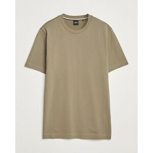 Boss BLACK Thompson Crew Neck T-Shirt Open Green men S Grøn