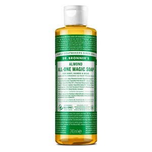 Dr. Bronner's Jabón líquido de Castilla 18 en 1 de Almendra (240ml.)