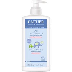 Cattier leche limpiadora bebé BIO 500ml