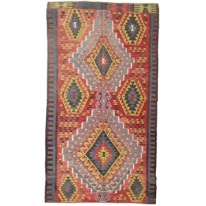 Anudada a mano . Origen: Turkey Kilim Vintage Turquía Alfombra 171x310