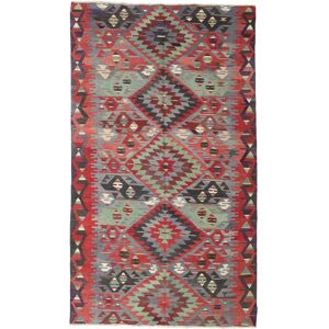 Anudada a mano . Origen: Turkey Kilim Vintage Turquía Alfombra 180x310