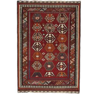 Anudada a mano . Origen: Persia / Iran Kilim Vintage Alfombra 191x276