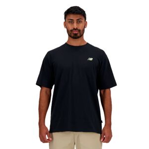 New Balance - Camiseta Runners, Hombre, Black, L