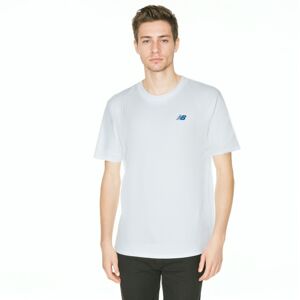 New Balance - Camiseta Runners, Hombre, White, L