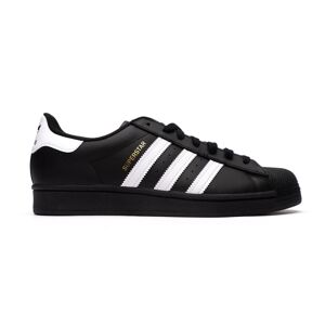 Adidas - Zapatilla Superstar, Unisex, Black-White, 10 UK