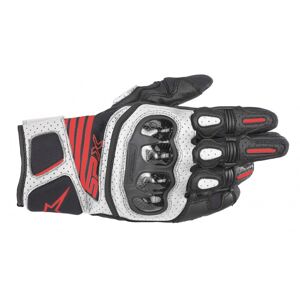 Alpinestars Guantes Alpinestars Sp X Air Carbon V2 Glove Negro Blanco Rojo Fluor 3567319-12