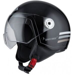 Casco Nzi Vintage 3Triband Negro Antracita 150326A262