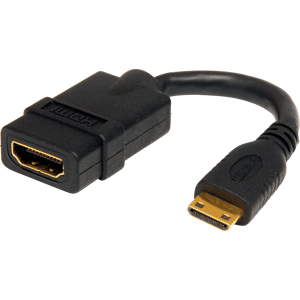 STARTECH.COM ST HDACFM5IN - Cable Conector HDMI > HDMI mini enchufe, 13 cm