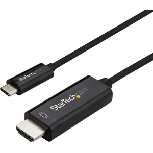 STARTECH.COM ST CDP2HD1MBNL - Cable USB Tipo-C a HDMI 1m - 4K 60Hz