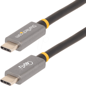 STARTECH.COM ST CC1M-40G - Cable USB 4.0 conector C > conector C 1 m