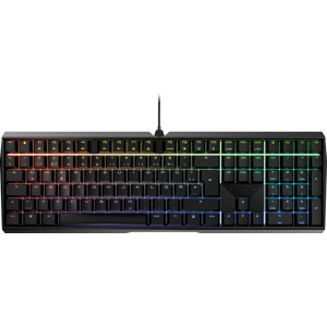 CHERRY G80-3874LXADE-2 - Teclado para juegos, USB, RGB, MX BROWN, negro