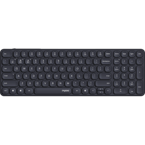 RAPOO E9310M SW - Teclado inalámbrico, Bluetooth/radio, negro, de