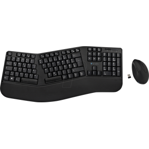 V7 CKW500BTDE - Combinación de teclado/ratón, Bluetooth, con dise&