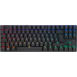 CHERRY G80-3882LXADE-2 - Teclado para juegos, inalámbrico, RGB, MX BROWN, negro, E