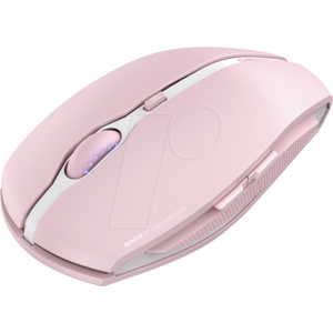 CHERRY JW-7500RO - Ratón (ratón), Bluetooth, GENTIX BT, rosa