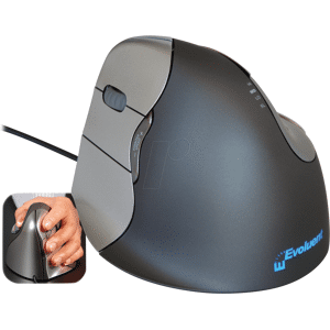 EVOLUENT VM4L - Ratón, cable, láser, vertical, para zurdos