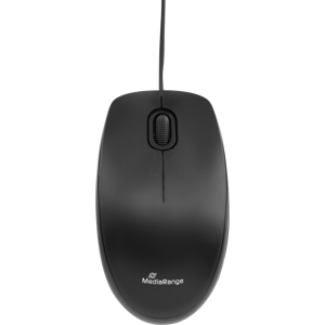 MEDIARANGE MR OS212 - Ratón (ratón), cable, USB, negro