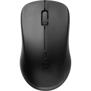 RAPOO 1680 SW - Ratón (ratón), radio, negro