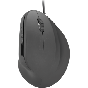 SPEEDLINK SL-610019-RRBK - Ratón (ratón), USB, vertical, negro