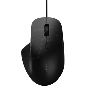 RAPOO N500 SW - Ratón (ratón), USB, negro