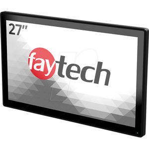 FAYTECH FT27TMCAP - Monitor táctil de 68,58 cm, capacitivo, IP65