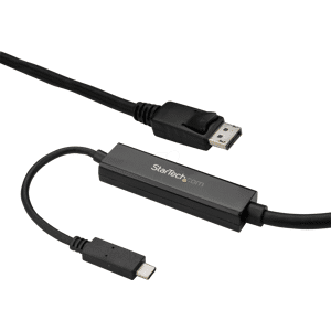 STARTECH.COM ST CDP2DPMM3MB - Cable, USB-C > DP, 4K 60Hz, negro, 3 m..