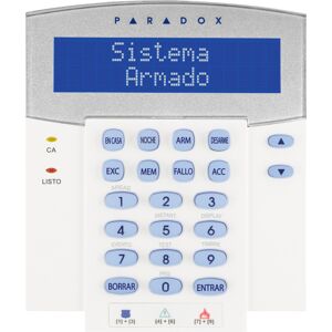 PARADOX Teclado LCD con salida PGM y lector de proximidad