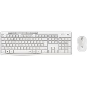 Logitech Combo de teclado + ratón inalámbricos MK295 Blanco. Blanco