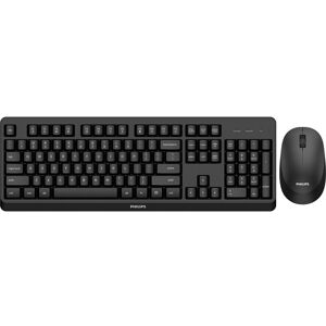 Philips Teclado + Ratón inalámbricos SPT6307BL/16. Negro