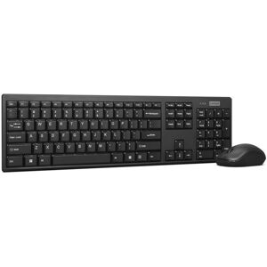 Lenovo Combo de teclado + ratón inalámbrico 100 Negro. Negro