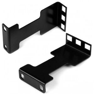 StarTech.com Juego Adaptador de Profundidad de Carril para Racks de Servidores - 1U, Negro, 1U, 2 pi