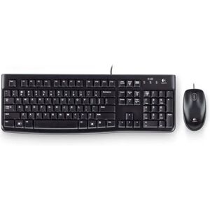 Logitech Mk120 Combo / Teclado + Ratón Con Cable
