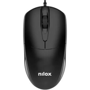 Nilox Mousb1011 Negro / Ratón Usb, 1200 Dpi, 3 Botones