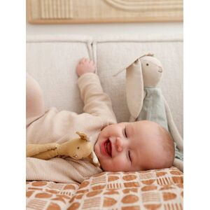 VERTBAUDET Conjunto de punto tricot y leggings para bebé recién nacido beige