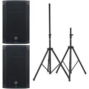 Mackie Thump 15v4 Stereo Stand Bundle Negro